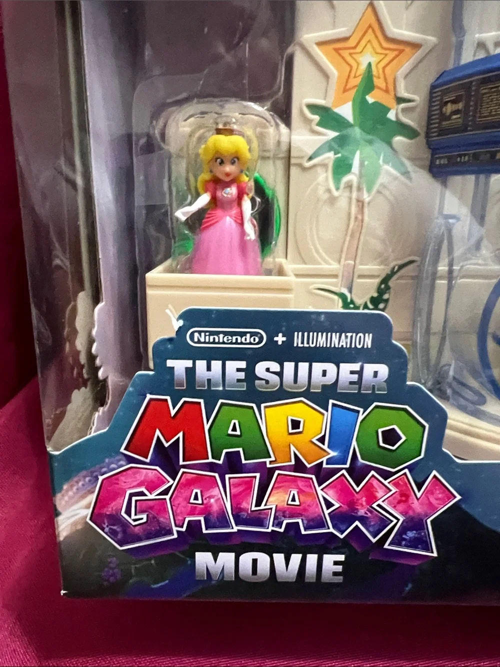 Nintendo Super Mario Galaxy Playset with Blue and Yellow Accents
